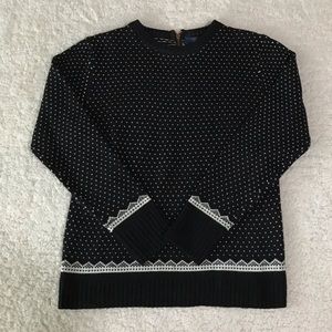 Francesca's collection Women Black Sweater